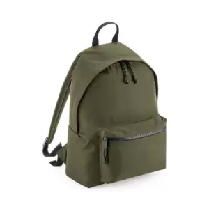 Image of BagBase Recycled Backpack (One Size) (Military Green)