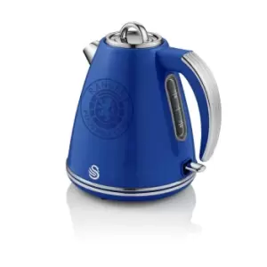 image of Swan SK19020RANN 1.5L 3000W Rangers Fc Jug Kettle - Blue