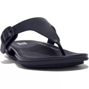 Image of Fitflop Womens Gracie Adjustable Buckle Toe Post Flip Flops UK Size 5 (EU 38)