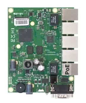 image of Mikrotik RB450Gx4 wired Router Gigabit Ethernet Green