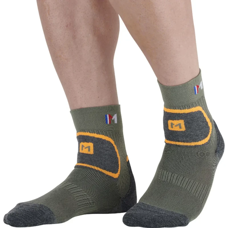 Image of Football Socks Monnet Mid Perf Vert Unisex 35/36