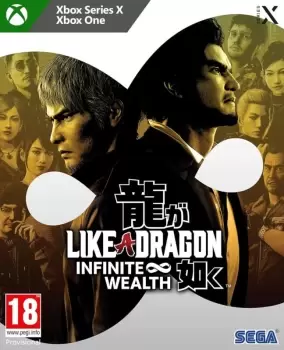 image of Like a Dragon Infinite Wealth Xbox Series X Game