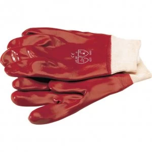 Image of Draper Expert Wet Work Gloves Red XL