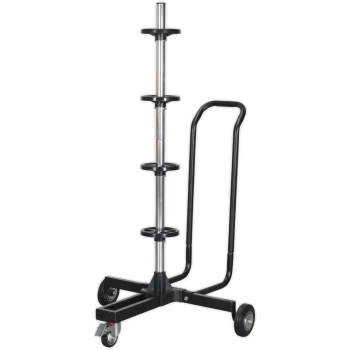 Image of Sealey Wheel Storage Trolley 100kg