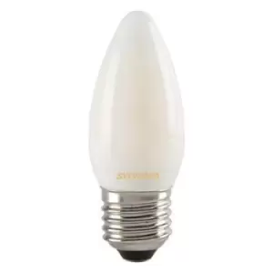 image of Sylvania E27 4W 400Lm Candle LED Filament Light Bulb