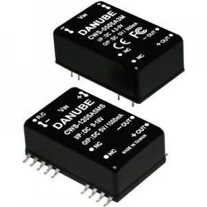 image of Danube CWS 4805A3M DCDC converter print 48 Vdc 5 Vdc 600 mA 3 W No. of outputs 1 x