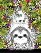 Image of sloth coloring book for adults