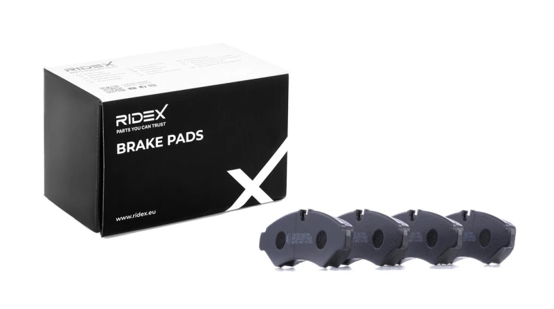 Image of RIDEX Brake pad set RIDEX 402B1494