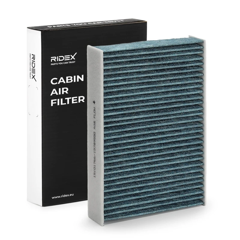 Image of RIDEX 424I0551 Pollen filter with antibacterial action Filter,interior air (424)