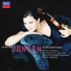 image of Violin Concerto Harding Mahler Chamber Orchestra by Pjotr Ilyich Tchaikovsky CD Album