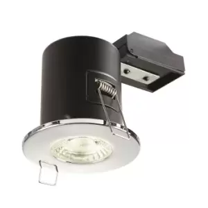 image of Collingwood Fixed IP20 Fire-Rated PAR16 LED GU10 Downlight Chrome - CWFRC003