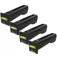 Image of Lexmark 72K20 Original Black & Colour Return Program Toner Multipack