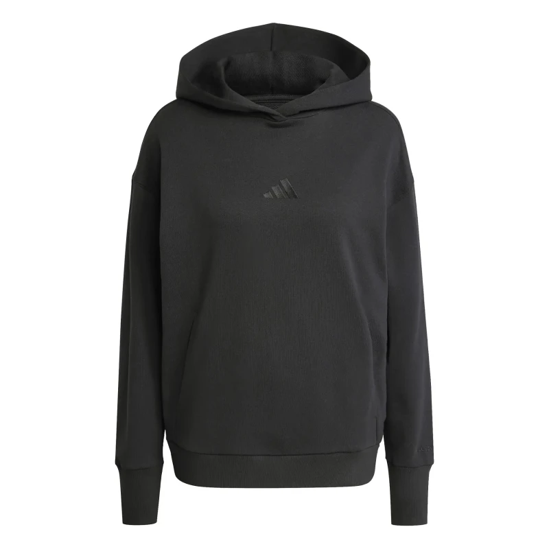 Image of Adidas adidas All Szn Loose-Fitting Womens Hoodie Noir Female M