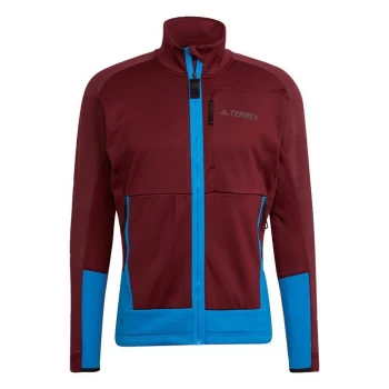 adidas Terrex Tech Flooce Hiking Fleece Mens - Red