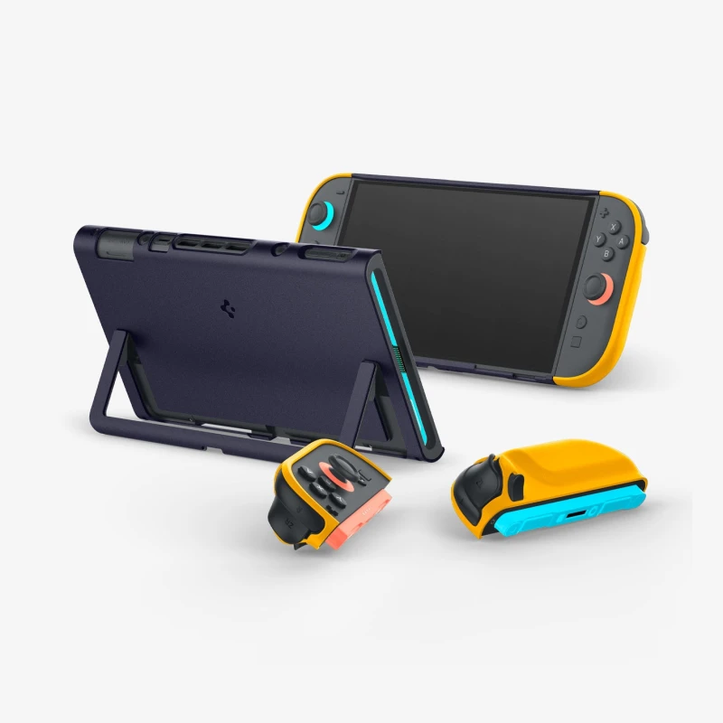 Image of Spigen Nano Pop Nintendo Switch 2 Case Blueberry Navy