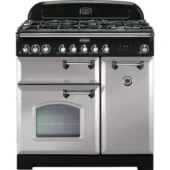 Image of Rangemaster CDL90DFFRP-C Classic Deluxe 90cm Dual Fuel Range Cooker