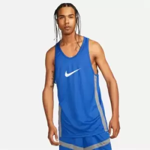 image of Nike Dri-FIT Icon Mens Basketball Jersey - Blue