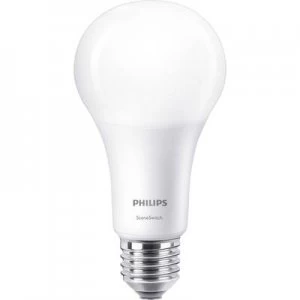 Image of Philips Lighting LED (monochrome) EEC A+ (A++ - E) E27 Arbitrary 14 W = 100 W Warm white (Ø x L) 71mm x 139mm SceneSwitch