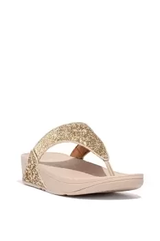 image of Lulu Glitter Toe-Post Sandals