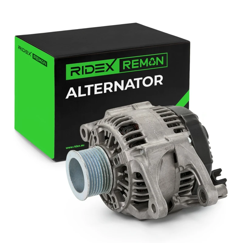 Image of RIDEX REMAN 4G1387R Generator Alternator Charging Current: 110A, Voltage: 12V, with integrated regulator Alternator (4)