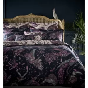 image of Emma J Shipley Aububon Navy King Size Duvet Cover Reversible Bedding