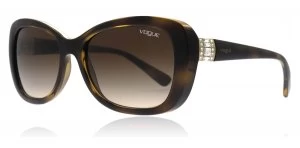 image of Vogue VO2943SB Sunglasses Dark Havana W65613 55mm