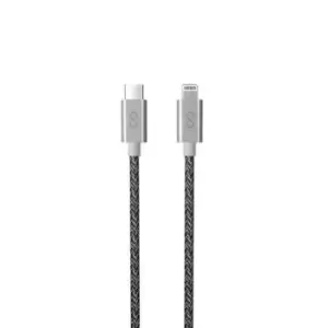 image of Epico 9915101300183 USB cable 1.2 m USB 3.2 Gen 1 (3.1 Gen 1) USB C Lightning Grey