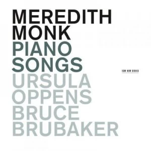 Image of Meredith Monk Piano Songs by Meredith Monk CD Album