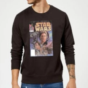 Image of Star Wars Classic Comic Book Cover Sweatshirt - Black