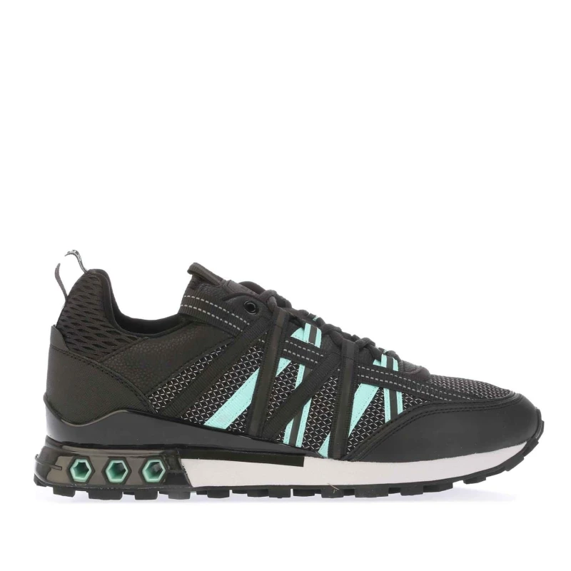 Image of Cruyff Fearia Hex Tech Trainer - Black 7