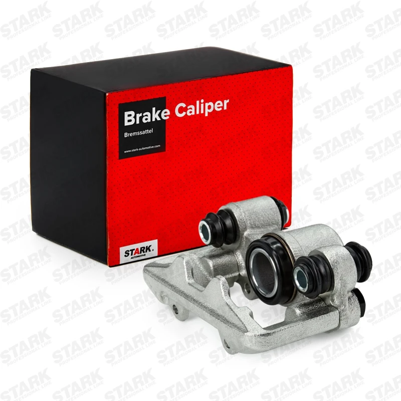 Image of STARK SKBC-0460217 Brake caliper Rear Axle, without holder Cast Iron Brake Caliper (78)