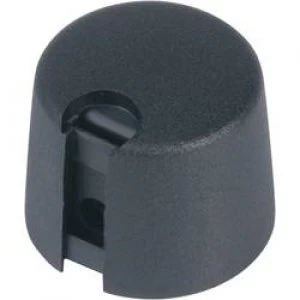 Image of Control knob Black x H 16mm x 16mm OKW A101