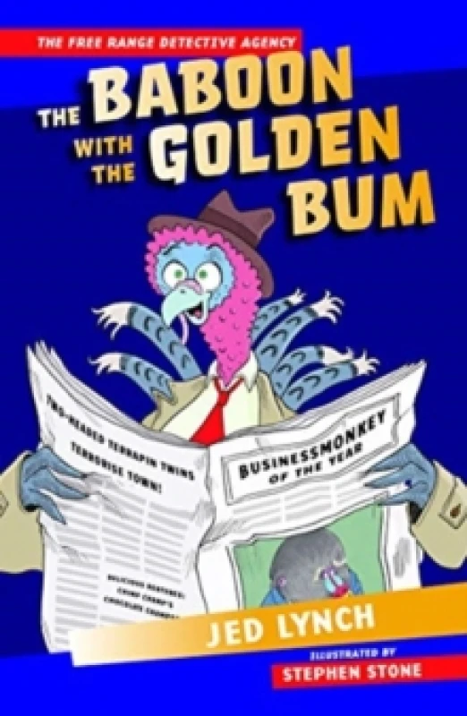 Image of Jed Lynch The Baboon with the Golden Bum Book Multi