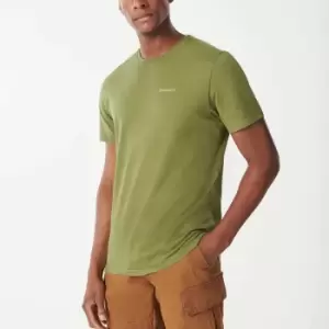 Image of Barbour Heritage Mens Kentrigg T-Shirt - Burnt Olive - S