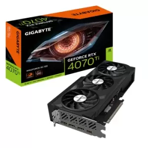 Image of Gigabyte GeForce RTX 4070 Ti WINDFORCE OC 12G NVIDIA 12 GB GDDR6X