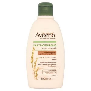 Aveeno Daily Moisturising Yogurt Body Wash Vanilla & Oat 300ml