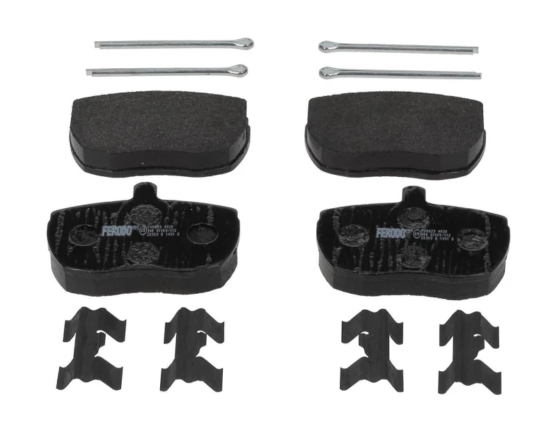 Image of FERODO Brake pad set FERODO FVR829