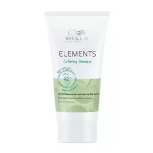 image of Wella Professionals Elements Calming Shampoo 30ml