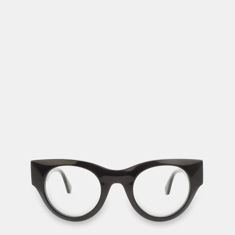 Image of Off White Reading Glasses Black Blue unisex One Size