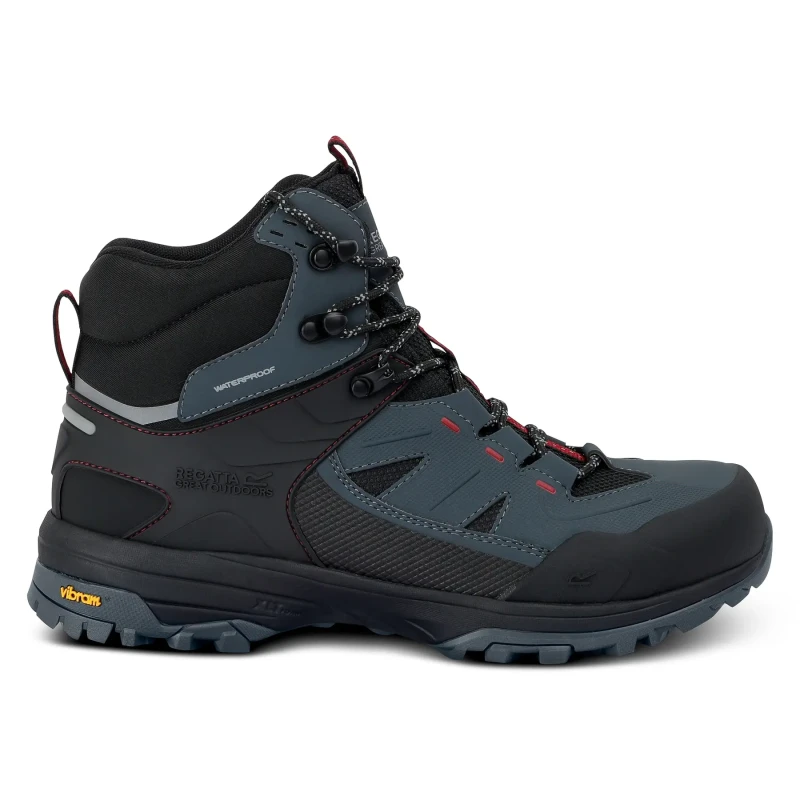 Image of Regatta Regatta Men Regen Breathable Waterproof Walking Boots in Stone Size: 8 Stone 8 Male 5063516062110