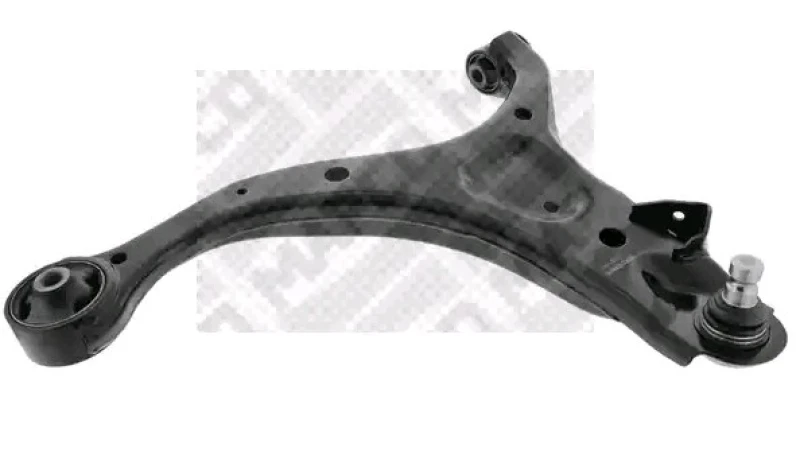Image of MAPCO 52224 Suspension arm Control Arm, Sheet Steel, Lower, with rubber mount Sheet Steel Track Control Arm (273)