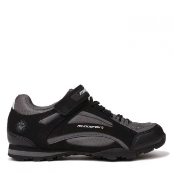 image of Muddyfox TOUR100 Low Junior Cycling Shoes - Black/Charcoal