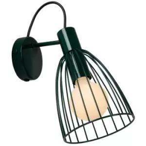 Image of Lucide MACARONS - Wall Light - 1xE27 - Green