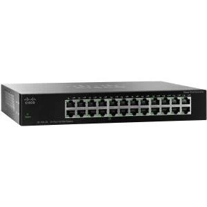 image of Cisco SG110-24HP Unmanaged L2 Gigabit Ethernet (10/100/1000) Black Power over Ethernet (PoE)