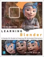 Image of learning blender paperback graphics
