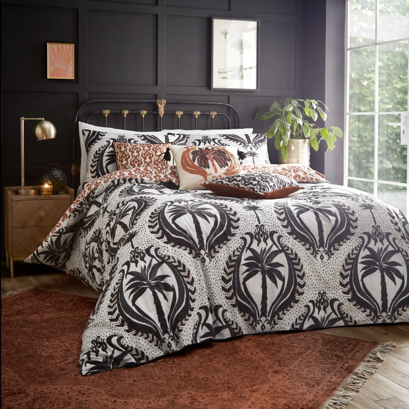 Image of Laucala Bohemian Duvet Cover Set Multicolour, Multicolour / Double