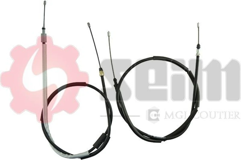 Image of Handbrake cable SEIM 803900