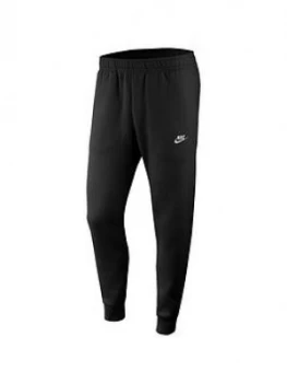 Image of Nike Sportswear Plus Size Club Fleece Joggers - Black, Size 2XL, Men