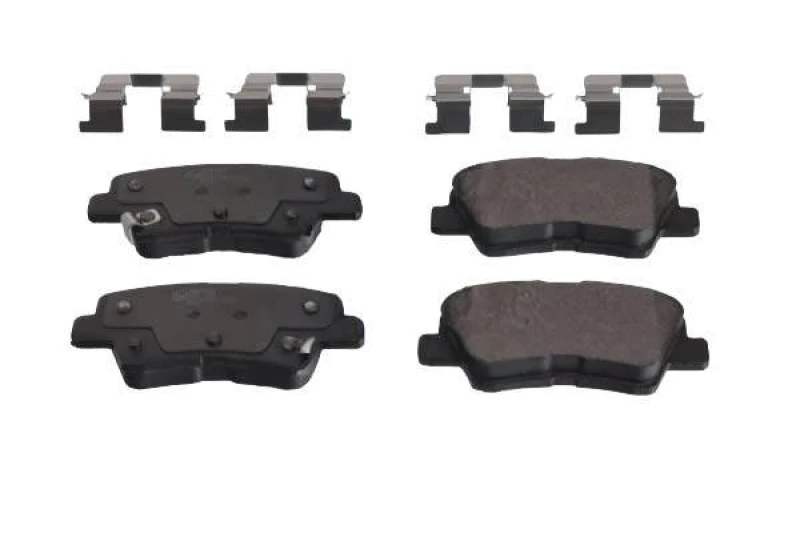 Image of Blue PRINT ADG042160 Brake pad set Rear Axle, with acoustic wear warning, with fastening material Brake Pad Set,disc brake (402)