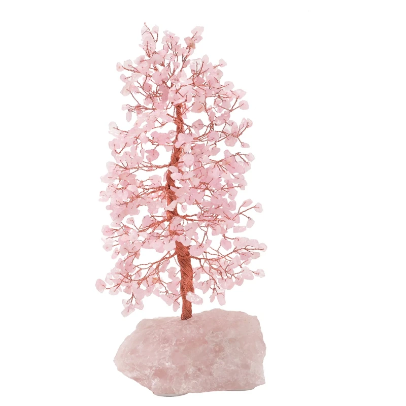 Image of Serenity Gemstone Tree Rose Quartz - Love Large Multi